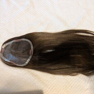 Synthetic hair topper